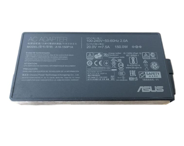 Original 20V 7.5A 150W Asus Rog G512LI-DS71-CA Netzteil + Frei Ladekabel Original 20V 7.5A 150W Asus Rog G512LI-DS71-CA Netzteil + Frei Ladekabel