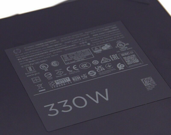 Original 19.5V 16.92A 330W HP OMEN Gaming 17-ck0012ns 17-ck0013sa Netzteil + Ladekabel Original 19.5V 16.92A 330W HP OMEN Gaming 17-ck0012ns 17-ck0013sa Netzteil + Ladekabel