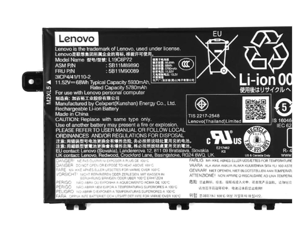 Original 5930mAh 68Wh Akku für Lenovo ThinkPad P15V Gen 1 20TQ0002MZ Original 5930mAh 68Wh Akku für Lenovo ThinkPad P15V Gen 1 20TQ0002MZ