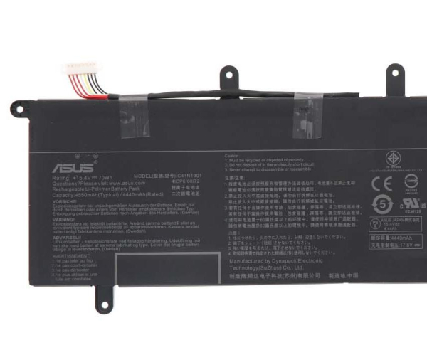 Original 4550mAh 70Wh Akku für Asus ZenBook Duo UX481FL-HJ156TS Original 4550mAh 70Wh Akku für Asus ZenBook Duo UX481FL-HJ156TS