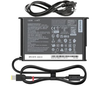 Original 135W Lenovo ThinkPad X1 Extreme 2nd Gen 20QV001FIV Netzteil + Frei Ladekabel
