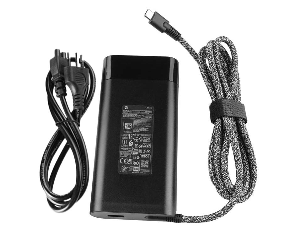 Original 100W Type-C HP Pavilion X2 10-N120NZ Netzteil Ladegerät + Ladekabel