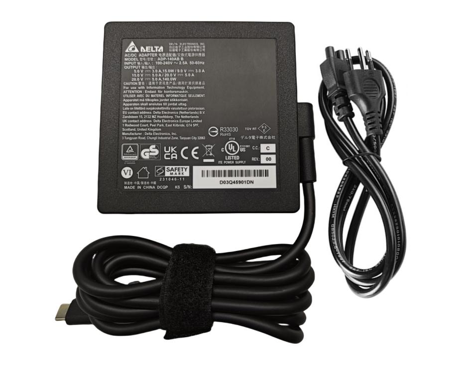 Original 140W USB-C MSI Prestige 16 AI Studio B1VFG(MS-15A2) Netzteil + Ladekabel