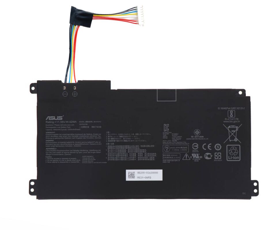 Original 3 Zellen 3640mAh 42Wh Akku für Asus VivoBook E510KA-EJ033TS