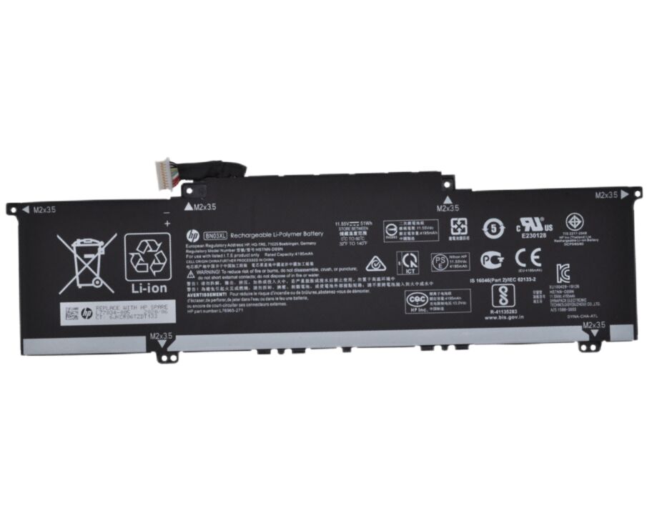 Original 4195mAh 51Wh Akku für HP ENVY x360 2-in-1 15-es0000