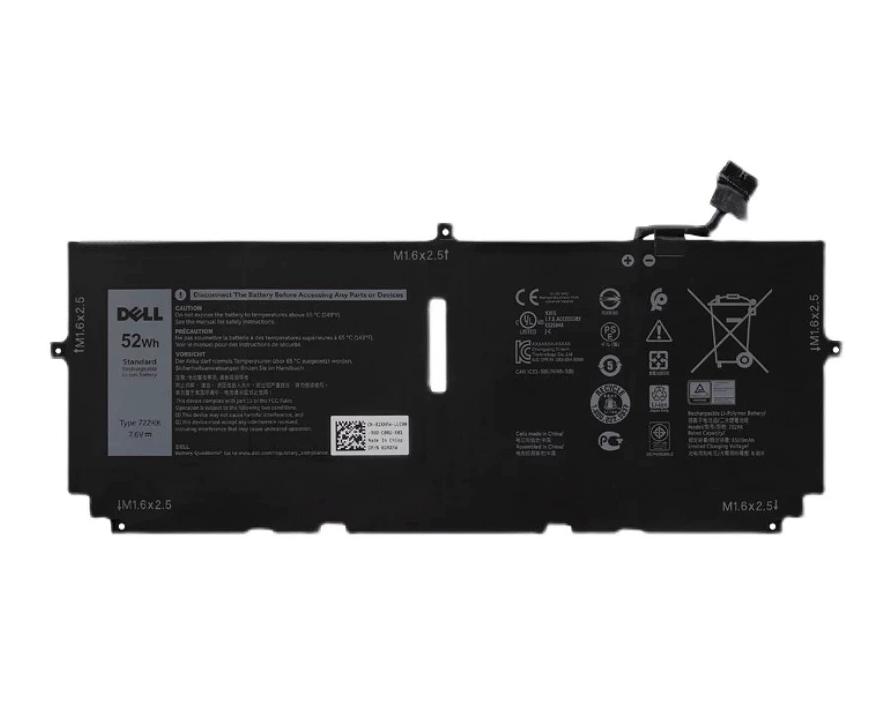 Original 4-Zellen 6500mAh 52Wh Akku für Dell XPS 13 9300 13-9300-D1508TW
