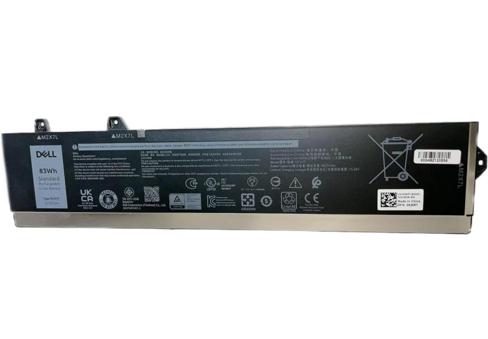 Original 6827mAh 83Wh Akku für Dell Precision 7670 TK832