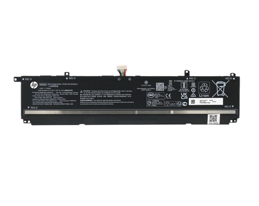 Original 7160mAh 83Wh Akku für HP Laptop 16-c0010nm 16-c0010np 16-c0010nu