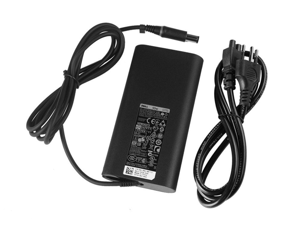 Original 19.5V 4.62A 90W Dell P24F P24F001 Netzteil + Frei Ladekabel