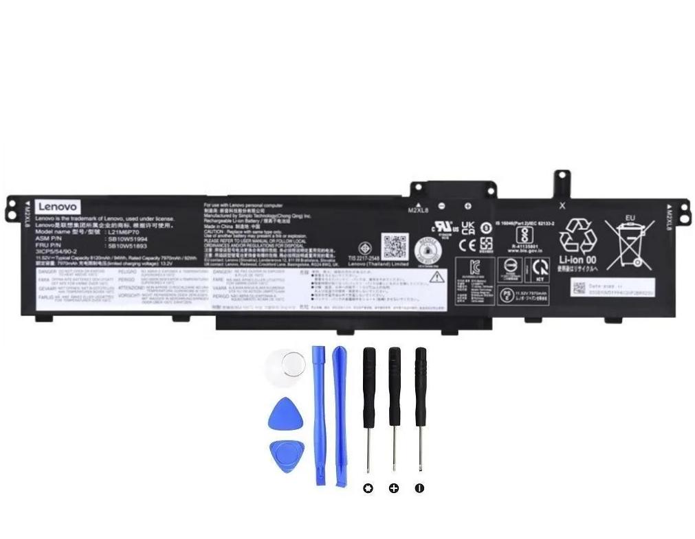 Original 8120mAh 94Wh Akku für Lenovo ThinkPad P16 Gen 1-21D6008DUS Original 8120mAh 94Wh Akku für Lenovo ThinkPad P16 Gen 1-21D6008DUS